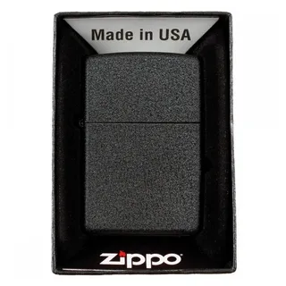 Zippo Sturmfeuerzeug - STK - black crackle