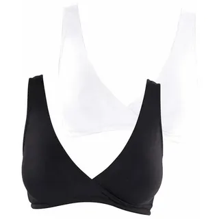 PETITE FLEUR Still-BH Damen weiß+schwarz Gr.40