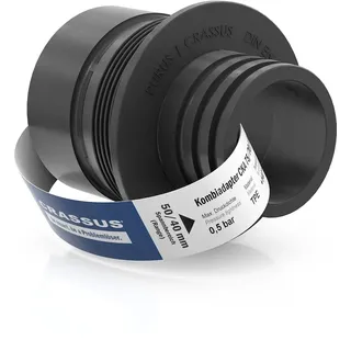 Crassus Kombiadapter CKA 75-70/50-40 mm, 0,5 bar