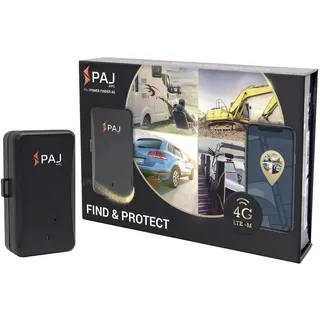 Paj GPS POWER FINDER 4G GPS Tracker Fahrzeugtracker Schwarz