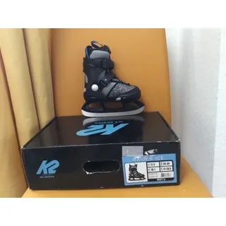 K2 Raider ICE Kinder black/grey 29-34