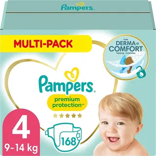 Pampers Premium Protection Gr.4 Maxi 8-16kg MonatsBox