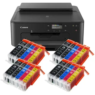 Canon PIXMA TS705a Tintenstrahl Drucker Duplex USB LCD WLAN + 20 XXL TINTE NEU