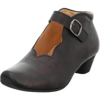 Think AIDA Damen chromfrei gegerbte nachhaltige Pumps, Chianti 5000, 42.5 EU