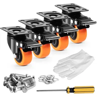 Vevor Möbelrollen 4er-Set φ50,8 mm 272 kg
