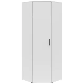 mömax Eckschrank Multistauraum 71,5 x 195 x 71,5 cm Weiß
