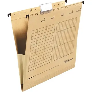 Herlitz Hängetaschen braun, 25 St.