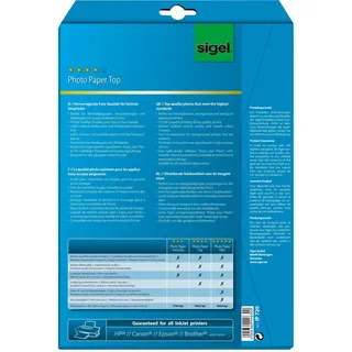 Sigel Inkjet Top A4 20 Blatt