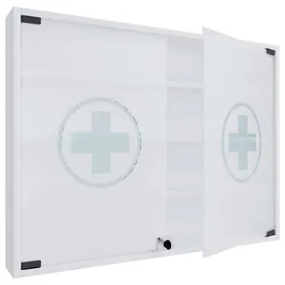 VCM Medizinschrank Hustila L ca. 80x60 cm