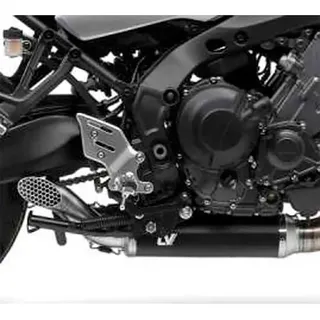 LeoVince Lv Race Yamaha Mt-09/sp 21-22 Ref:14371ebk Homologiertes Vollliniensystem - Silver - One Size