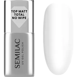 Semilac Top Coat Matte Total No Wipe - 7.0 ml