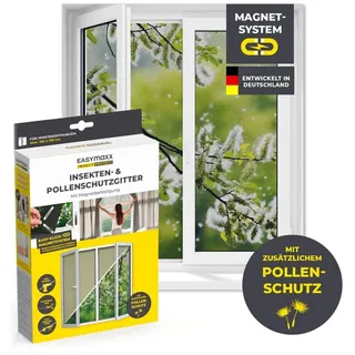 EasyMaxx Insektenschutzgitter 130 x 150 cm Schwarz