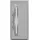 links 110 x 210 cm weißaluminium
