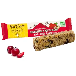 MelTonic Barre céréales Bio - Cranberries et noisettes grillées Diététique $scat.CAT_NOM - Rouge - TU