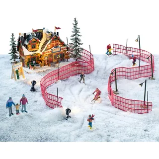 Lemax Weihnachtsdekoration Set Apres-Ski Lodge
