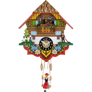 Christoffel Pendelwanduhr Pendeluhr Christoffel bunt