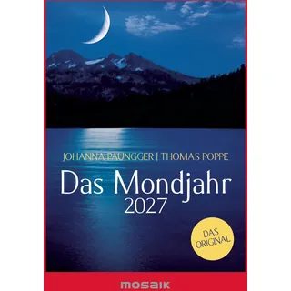 Mosaik Das Mondjahr 2027 Taschenkalender 2027 s/w