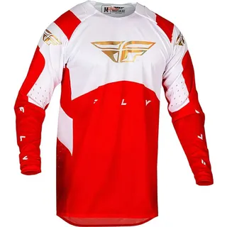 FLY RACING Evolution Trikot - Rot/Weiß - L