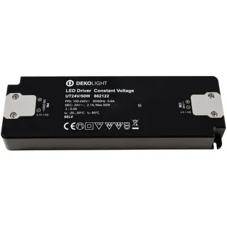 Deko-Light LED-Netzgerät CV, DC FLAT, CV UT 24V 50W, 0-2100mA
