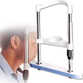 Ergonomische Kinnstützhalterung für Optometrie-Ausrüstung, verstellbare Stirnstütze für Sehtraining und Refraktometer-Einsatz