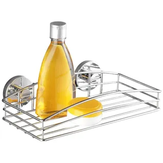 Self Confort WENKO Vacuum-Loc Wandablage, Befestigen ohne Bohren Vacuum-Loc