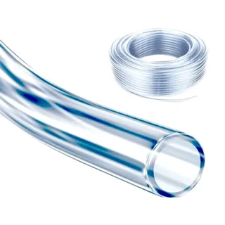 Schlauch Meterware PVC Ölleitung Kraftstoffschlauch Lebensmittelecht Transparent Aquariumschlauch Wasserschlauch (3x5mm)