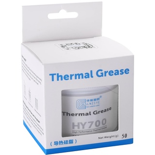 HY-700(50Gramm)> 3.14 W/m.K,CPU Wärmeleitpaste PC kühlpaste Leitpaste Thermal Paste für CPU GPU PS4 PC (!!Kapazität:50g ist EIN Drittel Einer Flasche!!