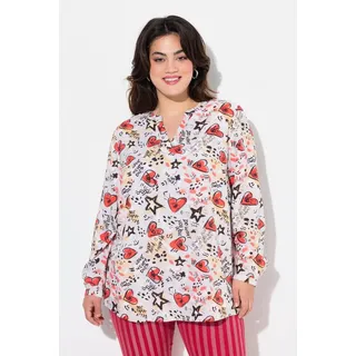 Angel Of Style by Happy Size Angel of Style Tunika in hellgrau | Gr.: 42