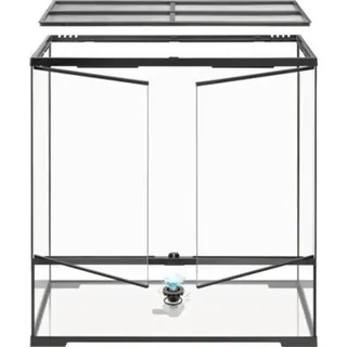 Terrarium, Paludarium Exo Terra EX - Pro PaludariumTM Large X-Tall 90 x 45 x 90cm mit Bodenablauf, Drainagesystemohne Dek
