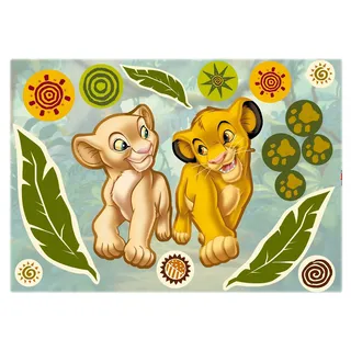 KOMAR Simba and Nala 70 x 50 cm