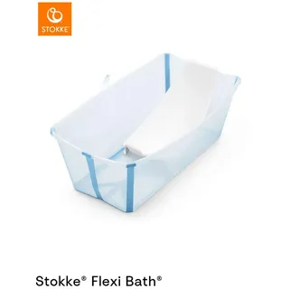 Stokke Flexi Bath® Bundle Ocean Blue inkl. Newborn Support, Blau