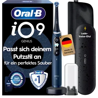Oral-B iO Series 9 Luxe Edition Sapphire Blue + Reiseetui