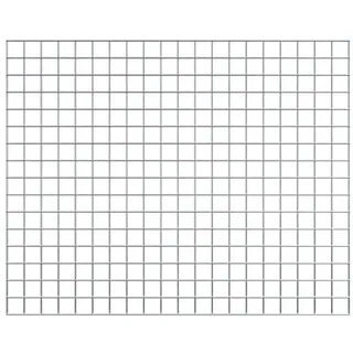 Gabiona Dekogitter (100 x 80 cm) | Metall Wandgitter | Multifunktionale Gitterwand | DIY Eisen Gitter der Fotowand Dekoration | Memoboard Gitter Deko