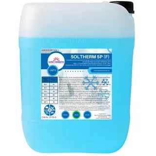 Solarflüssigkeit 20 l blau Gemisch bis -32° C Frostschutz, Solarfluid, Solarliquid, Wärmeträgermedium