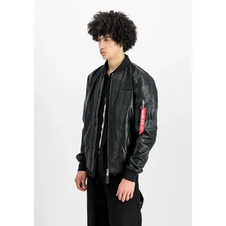 Alpha Industries Ma-1 Vf Vegan Lederjacke - Black - M,