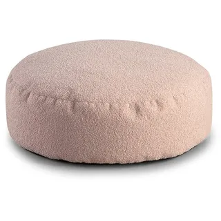 gutekissen Gutekissen® Kinder Sitzsack „Miki“ - Bequem, Montessori Sitzkissen für Kinderzimmer (Rosa, Ø 65 cm)