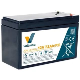 USV-Akku passend für APC Back-UPS BX700U-GR RBC110 12V 1 x 12V 7,2Ah – Voltrana Ersatzakku