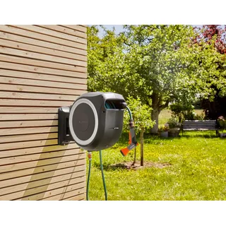 RollUp L Wand-Schlauchbox 30 m inkl. Schlauch, Spritze und Brause 18627-33