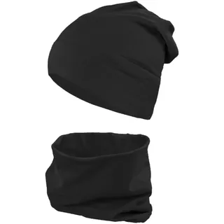 TupTam Jungen Beanie Mütze und Schlauchschal 2er Set - 52