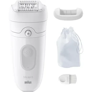 Braun Silk-épil 5 5-011 Weiß/Grau