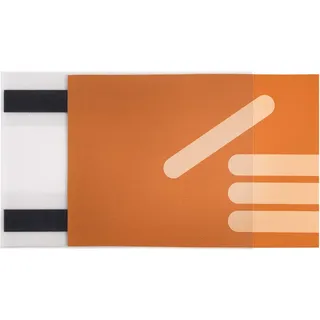 10 Stück DIN A5 Sichttasche im Querformat, magnetisch - Zeigis® / Infotasche/Schildhalter/Plakattasche/Magnettasche/Blatthalter/Inforahmen/Einstecktasche/Plakathalter