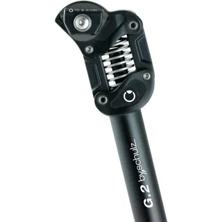 by.schulz G.2 Ø33,9mm, 450mm, schwarz hart 100-130kg