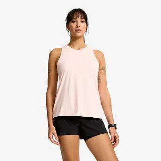 Top Damen gerader Schnitt - blassrosa