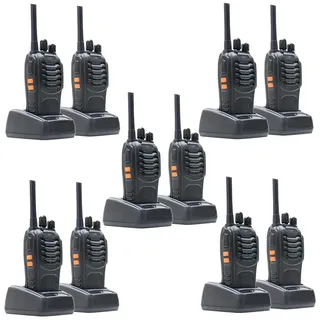 PNI R40 Pro Pmr-walkie-talkie 10 Einheiten - Black - One Size