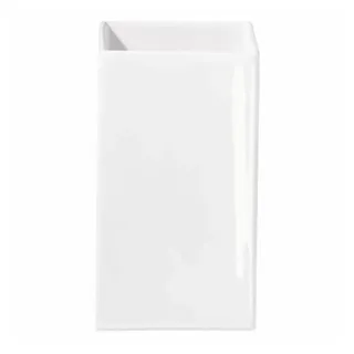Asa Selection ASA Quadro Vase, weiß 16 cm,