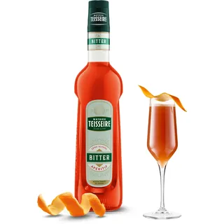 SIMPLY (14,27€/L) Mathieu Teisseire Zero Alcohol Bitter Apériti Sirup 0,7L, Glas, FRA