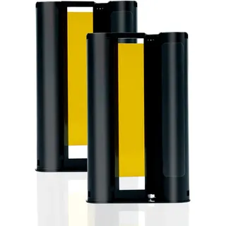 Kompatibel mit Liene Amber M100/M200/M110/M210 4"x6" Farbbänder, Duck 80 Blatt 10x15cm Foto, LP-80 Farbband für Thermosublimationsdruck, Wasser/Oxidationsschutz, für Album/Rahmung (Ohne Papier)