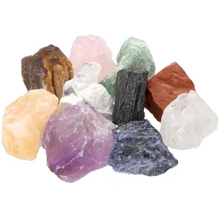 Wassersteine Premium Mischung #1 | 10 beliebte Natursteine für Edelsteinwasser