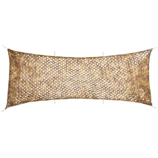 vidaXL Tarnnetz Sandfarbe 203x623 cm