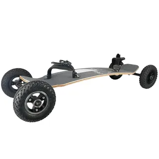 VIDECOR All Terrain Skateboard Kiteboard Cross Country Mountainboard Big Wheel Downhill Longboard All Terrain Longboard Kite Board Bergskateboard mit Handbremse